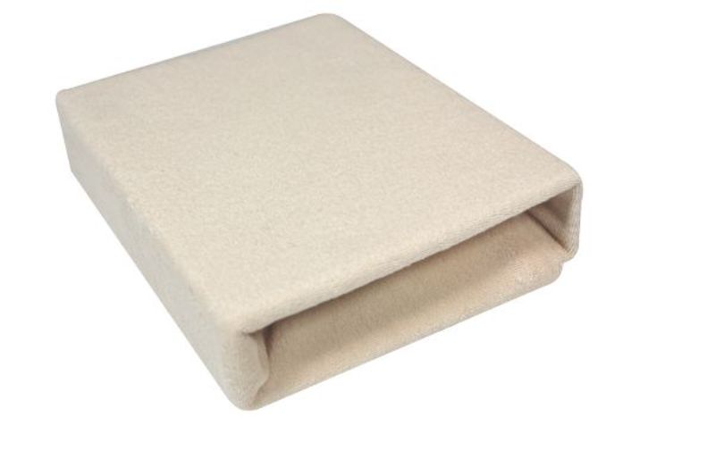DUET BABY 113 Prześcieradło frotte nieprzemakalne 120x60 biały