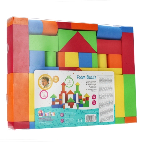 BAM BAM 301694 Klocki piankowe 46el.