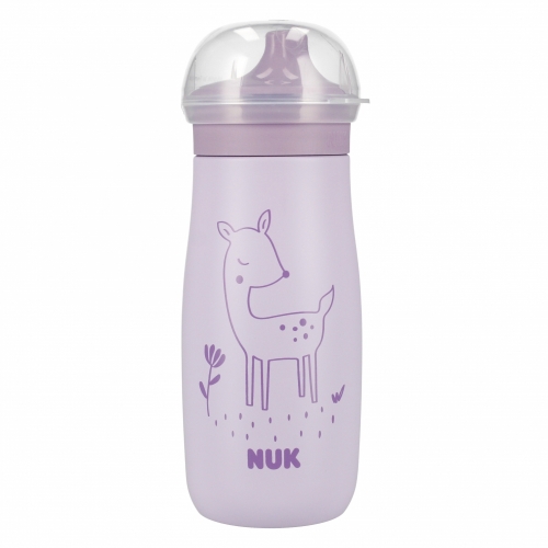 NUK 225325 Kubek ze stali nierdzewnej 300ml Mini +9m jeleń