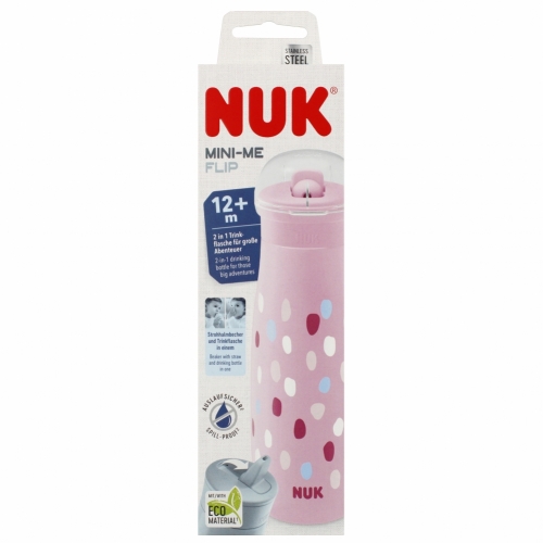 NUK 225327 Kubek 450ml Mini-Me Flip  +12m