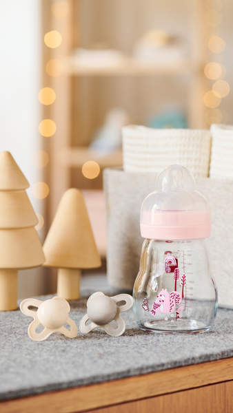 MAM 851254 Butelka szklana Feel Good Forest 260ml girl