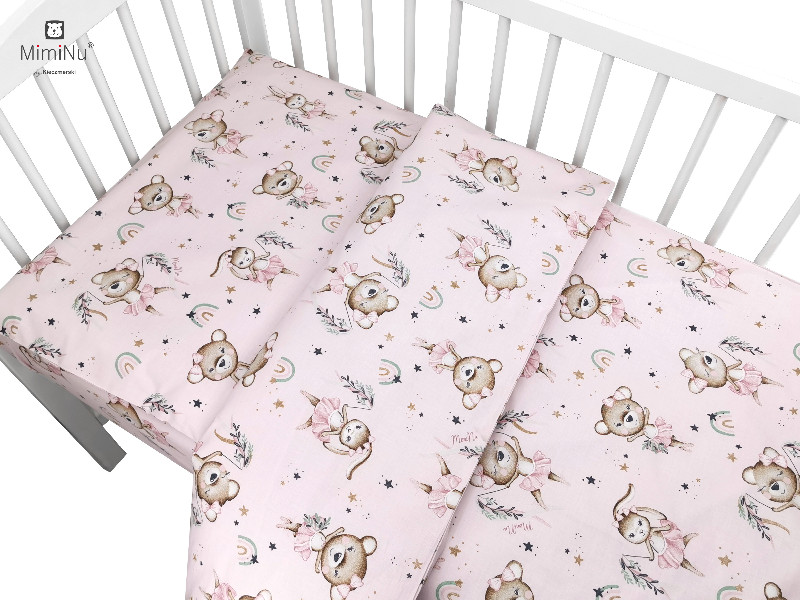 KIECZMERSKI Pościel C-2 100x135 cm MIMINU DESIGN Little Ballerina bawełna 100%