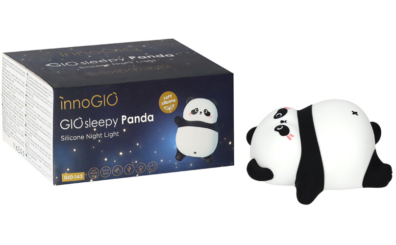 INNOGIO GIO-143 Silikonowa lampka nocna GIOsleepy Panda