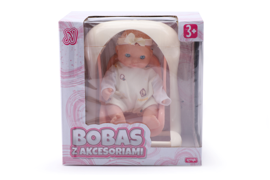 ARTYK 137341 Bobas z akcesoriami NATALIA 11 cm