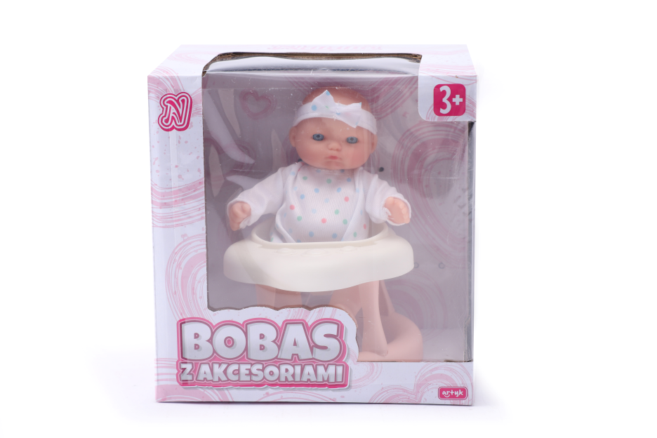 ARTYK 137419 Bobas z akcesoriami NATALIA 11 cm