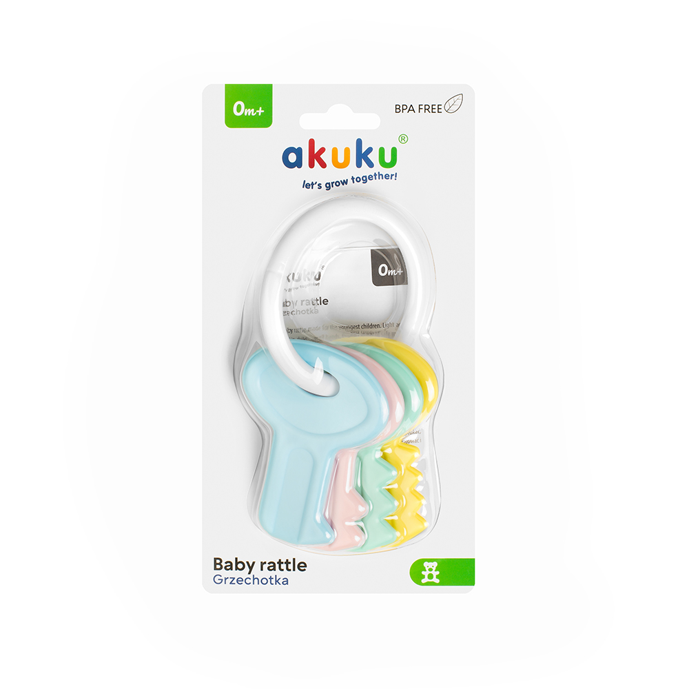 AKUKU A0680 Grzechotka Klucze jasne