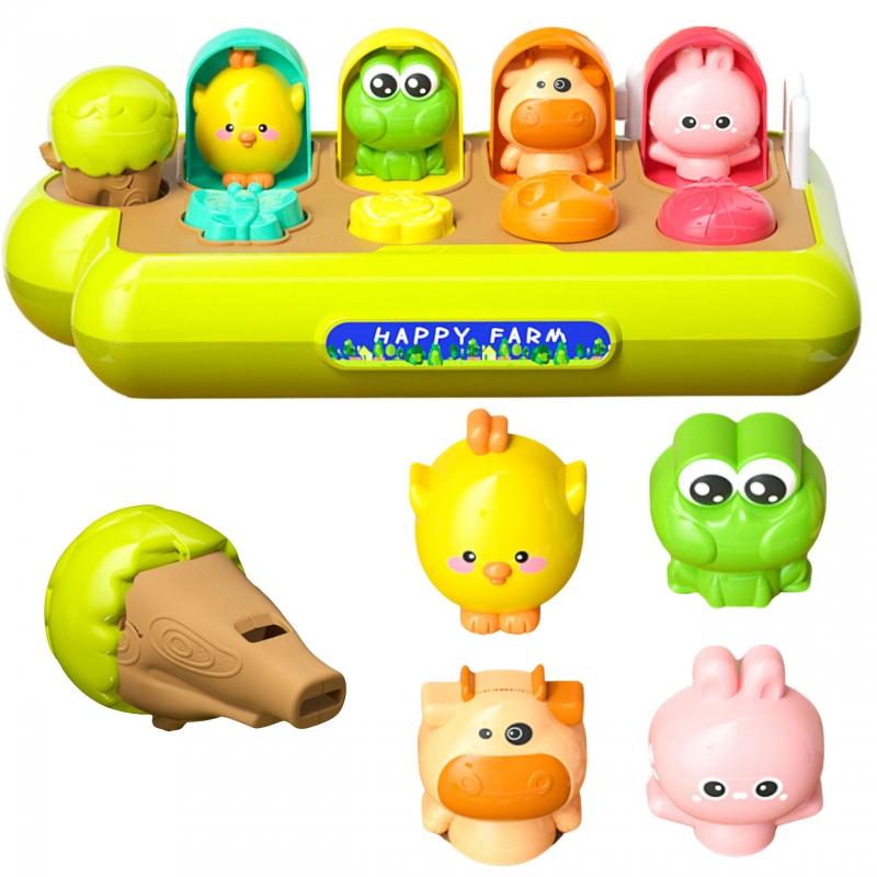 WOOPIE BABY 49720 Wyskakujace zwierzątka Farma POP-UP