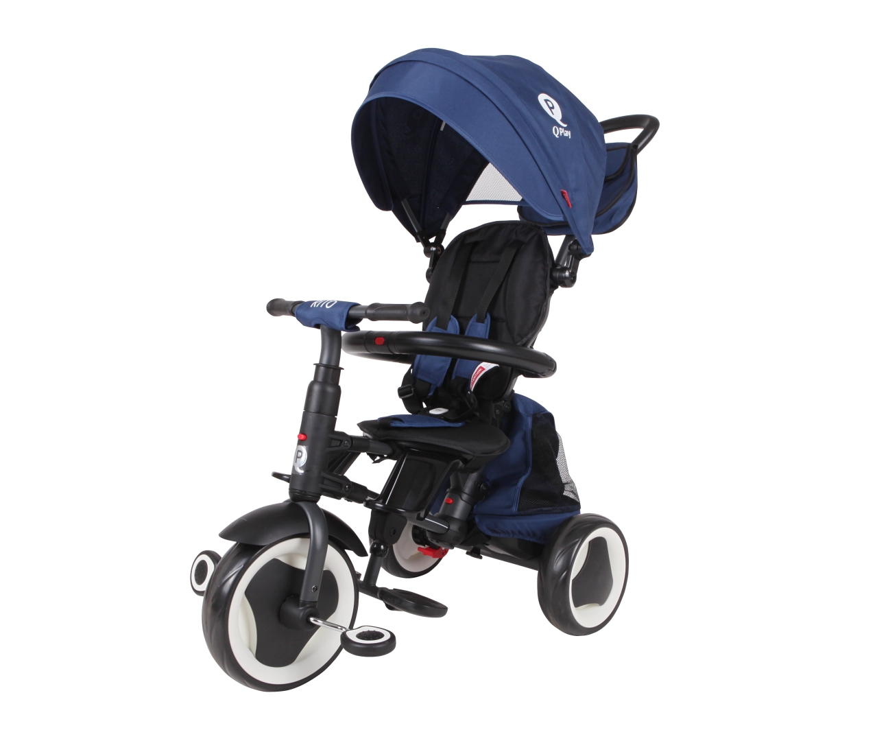 MILLY MALLY 3843 Qplay Rowerek trójkołowy Rito Plus blue