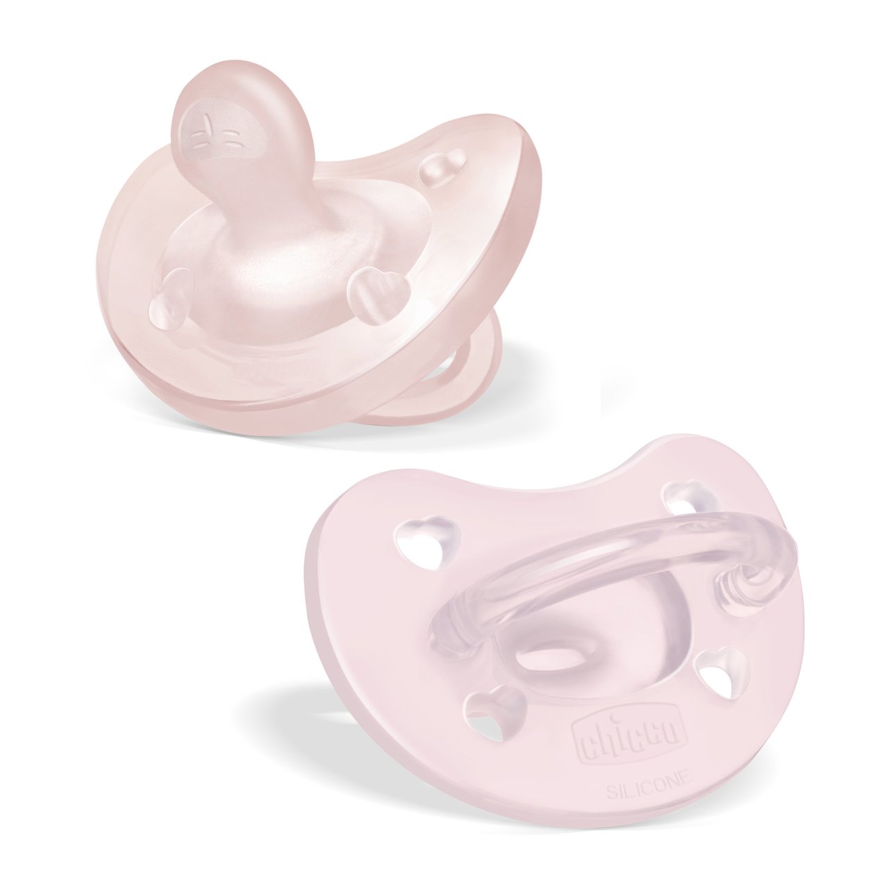 CHICCO 00073087110000 Smoczek PF SOFT pink 6-16m 2 szt