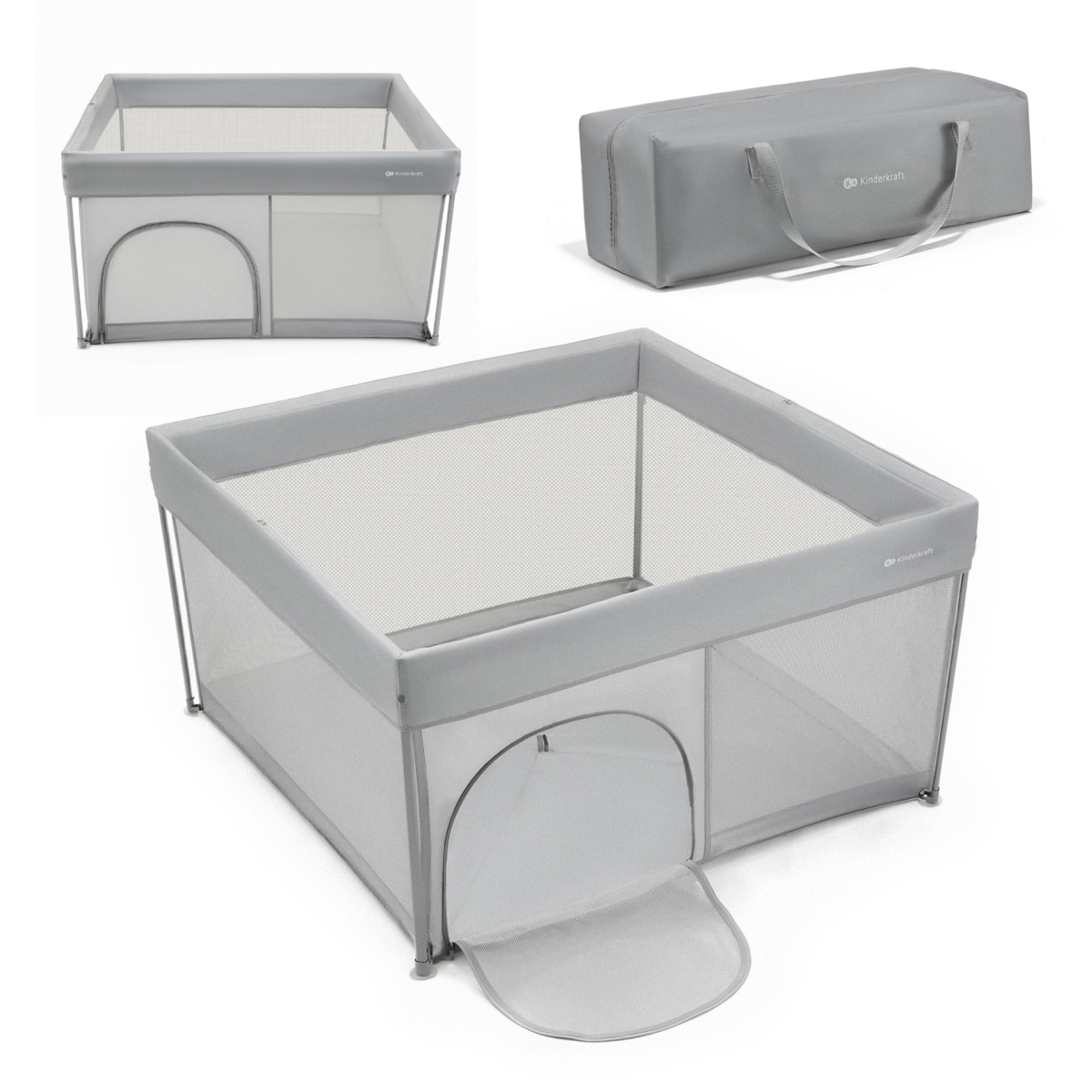 KINDERKRAFT Kojec ZIKI grey
