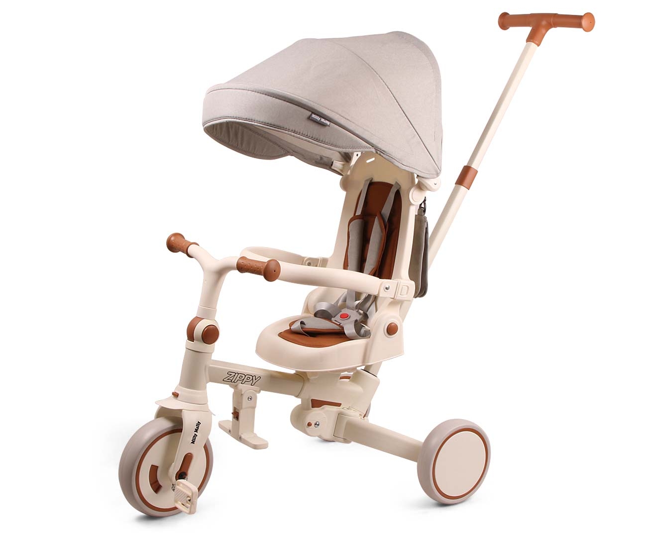 MILLY MALLY 6378 Rowerek trójkołowy Zippy Beige