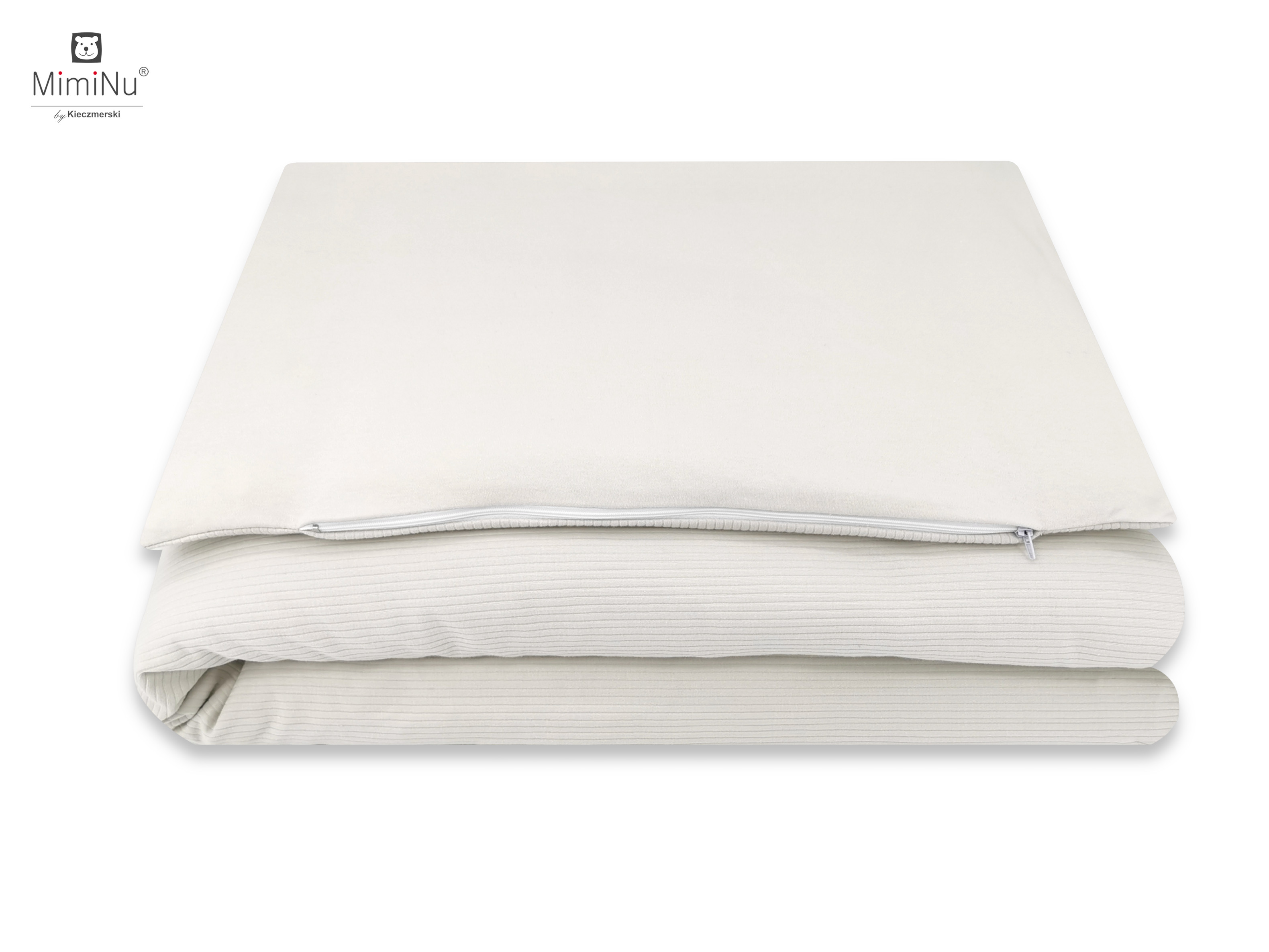 KIECZMERSKI Pościel C-2 100x135+40x60 cm MIMINU SOFT beż
