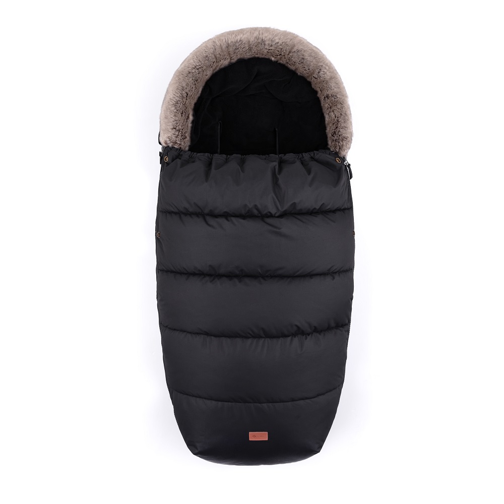 PETITE&MARS 534825 Zimowy śpiworek Comfy 4w1 Forever Black