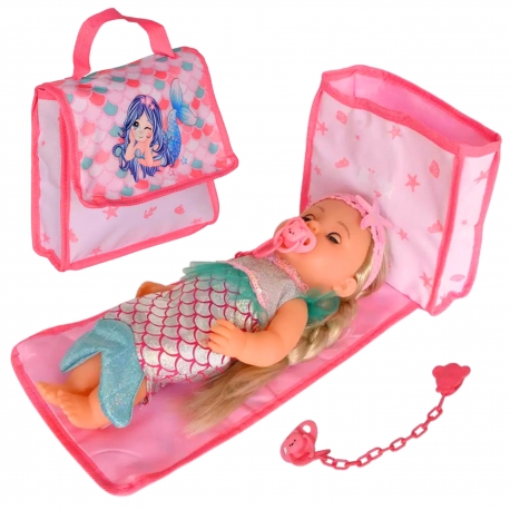 WOOPIE 56331 Zestaw Opiekunki z lalką 18w1