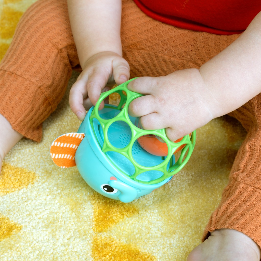 OBALL 16763-6 Zabawka muzyczna podświetlana Giggle & Glow słoń 3 m+
