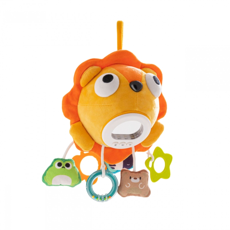 WOOPIE 56317 Maskotka Interaktywna Gryzak Lew