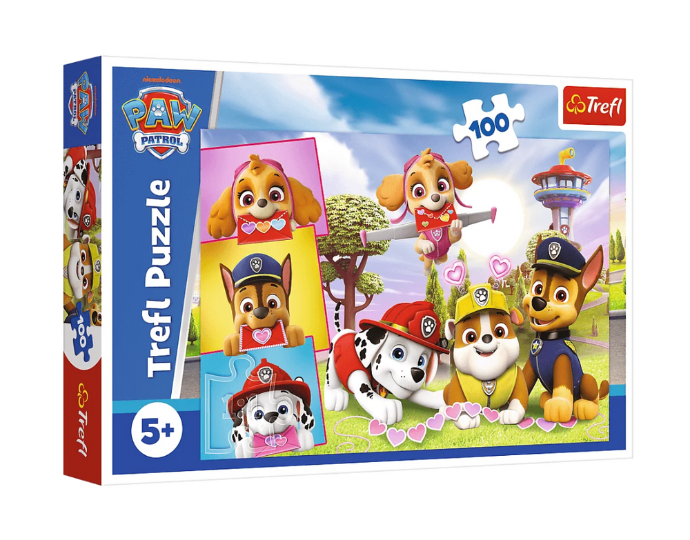 TREFL 16520 Puzzle 100 Nieustraszone dziewczyny Psi Patrol