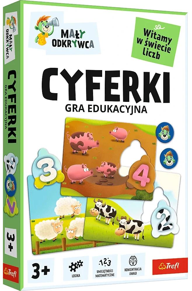 TREFL 02810 Gra Cyferki / Mały Odkrywca