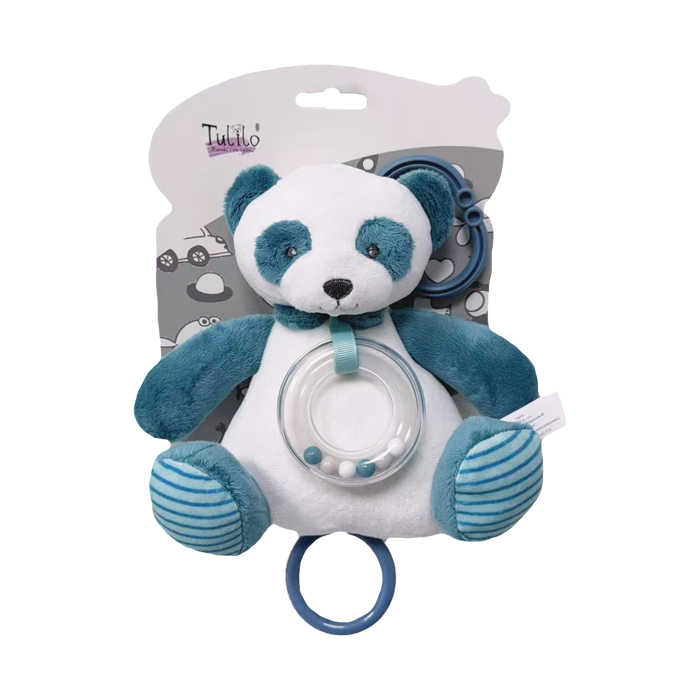 AXIOM 9551 Pozytywka Panda niebieska 18 cm