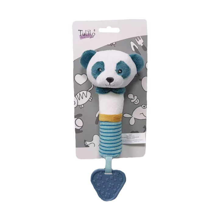 AXIOM 9552 Zabawka z dźwiękiem Panda niebieska 17 cm