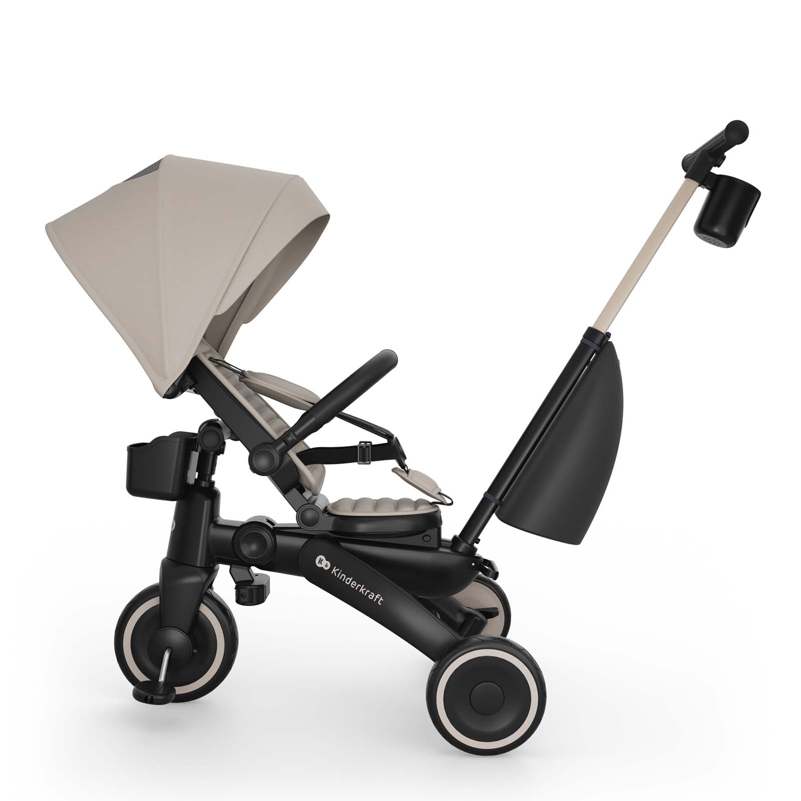 KINDERKRAFT Rowerek trójkołowy JAZZ 3 beige