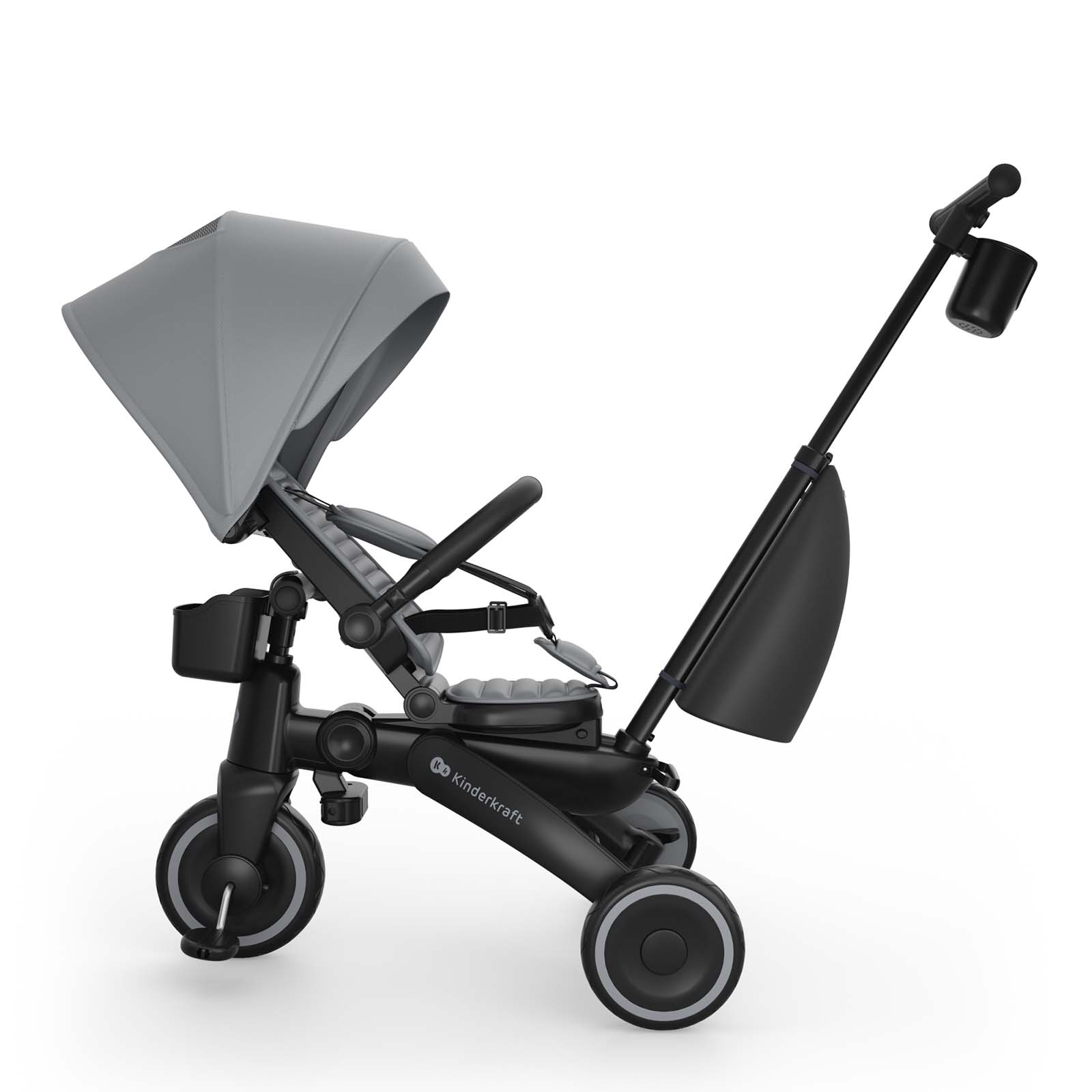 KINDERKRAFT Rowerek trójkołowy JAZZ 3 grey