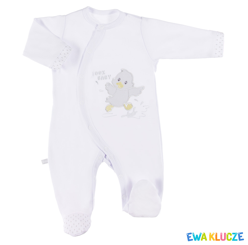 EWA 852564 NEWBORN Pajac biały 56