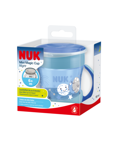 NUK 751352 Kubek świecący w ciemności EVOLUTION MINI MAGIC CUP NIGHT