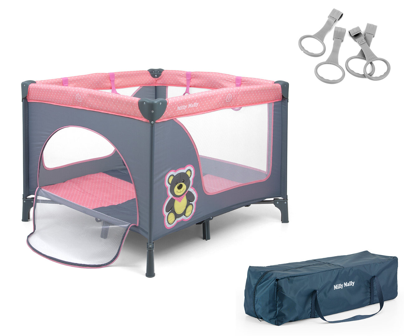 MILLY MALLY 3416  Kojec FUN Pink Bear
