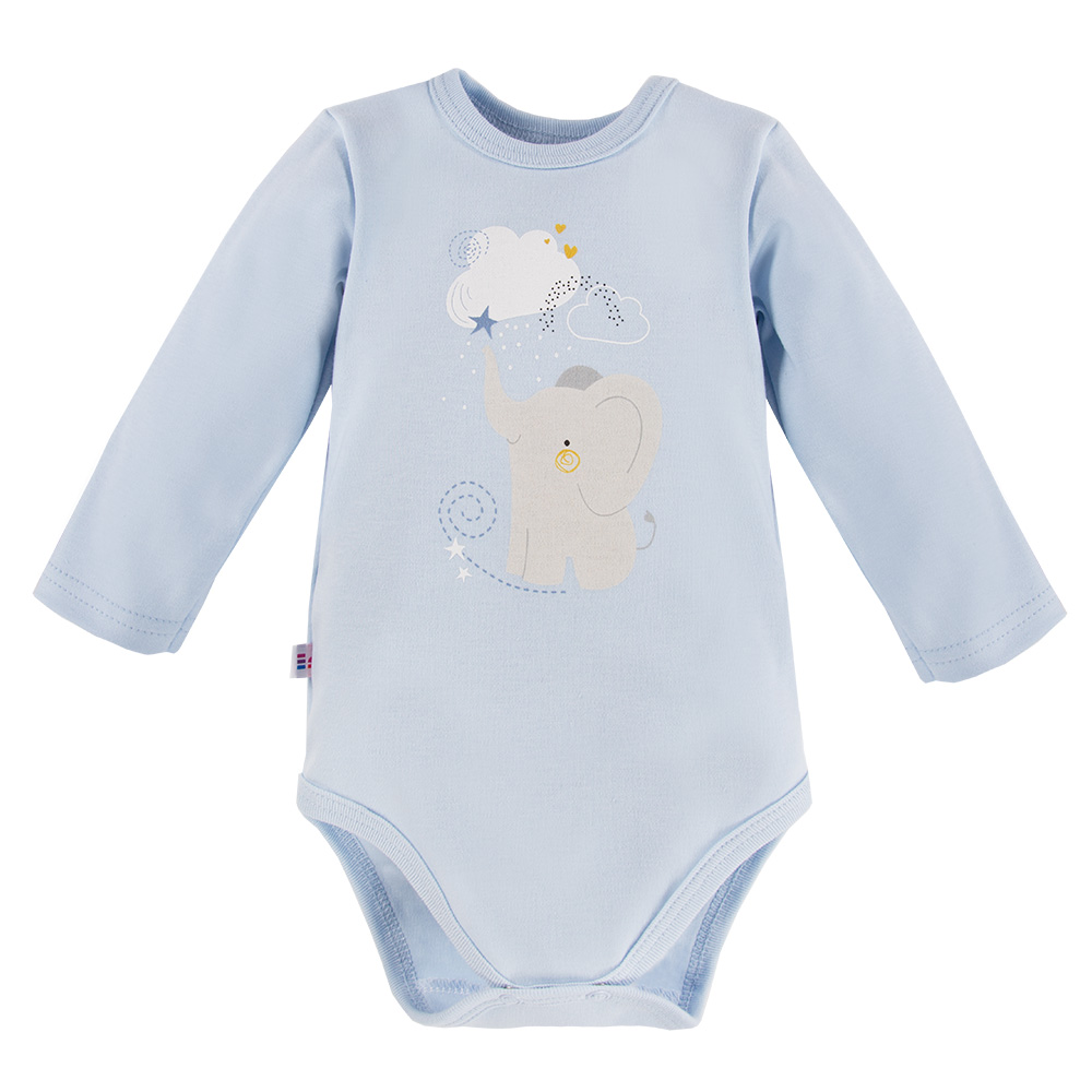EWA 727428 MELLOW Body dł. niebieskie 80