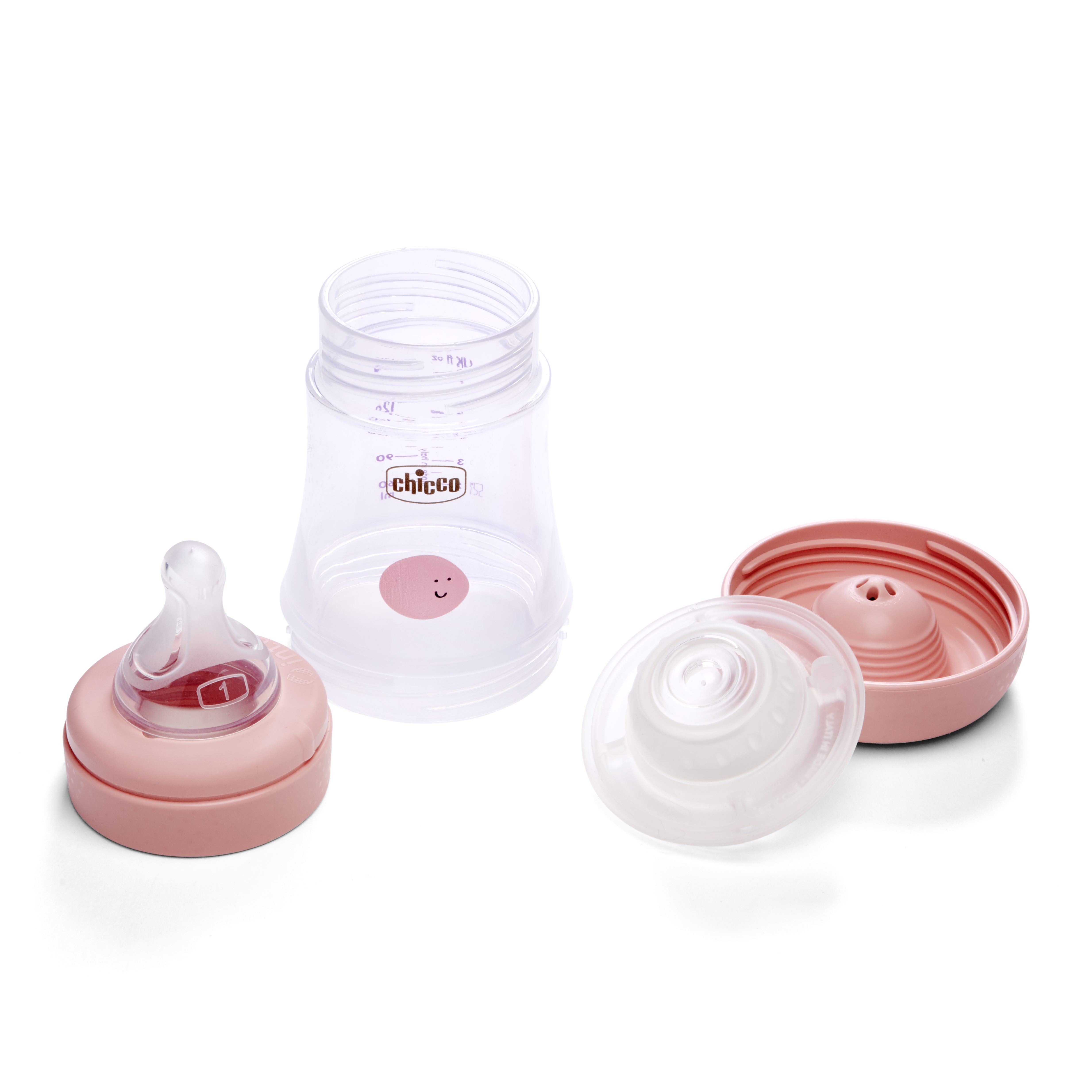 CHICCO 00020211100040 Butelka PERFECT5 150 ml 4m+ girl*