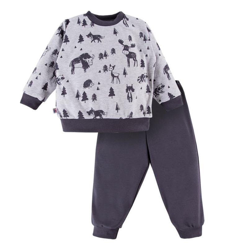 EWA 934028 Piżama Sweet Night grafit 110